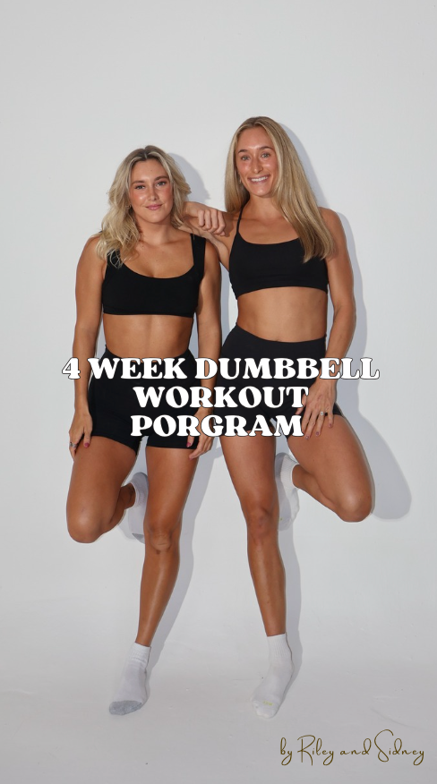 4 Week Dumbbell Workout Program